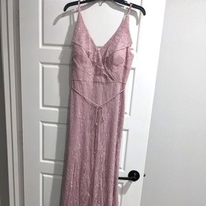 Mauve long dress